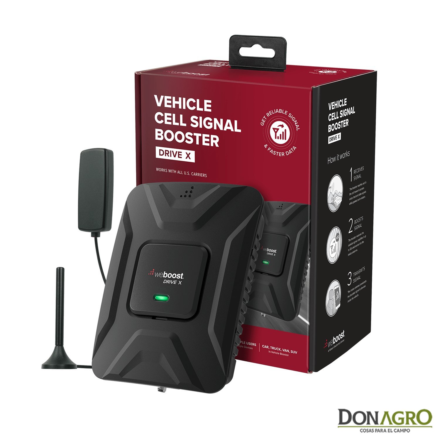 Amplificador de Señal 4G WeBoost Drive X 50db Willson