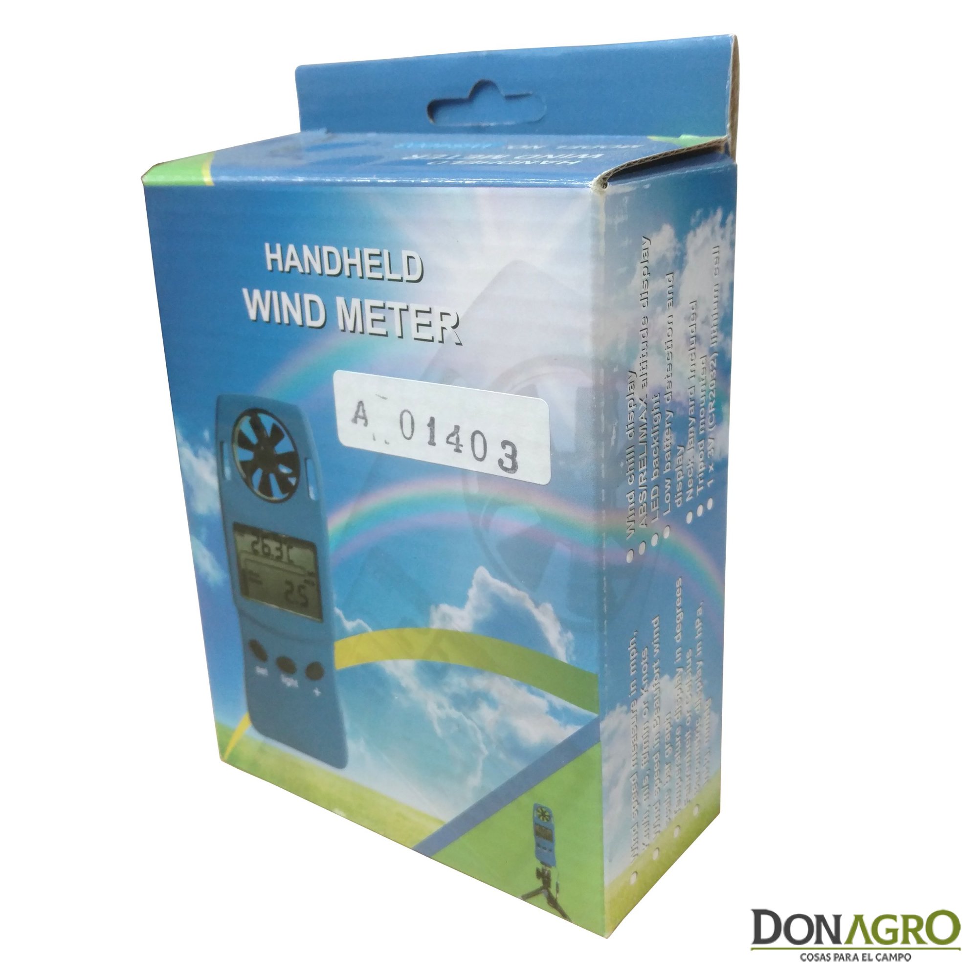 Anemometro Digital 3 en 1 WS4003 Five Oceans