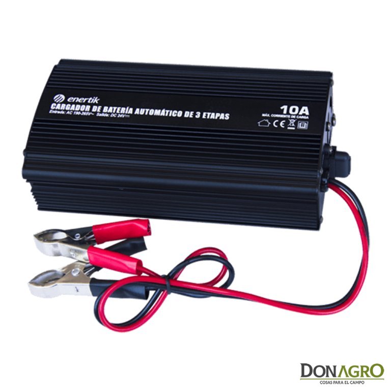 Cargador Automatico 24v 10A  para Baterias Solares