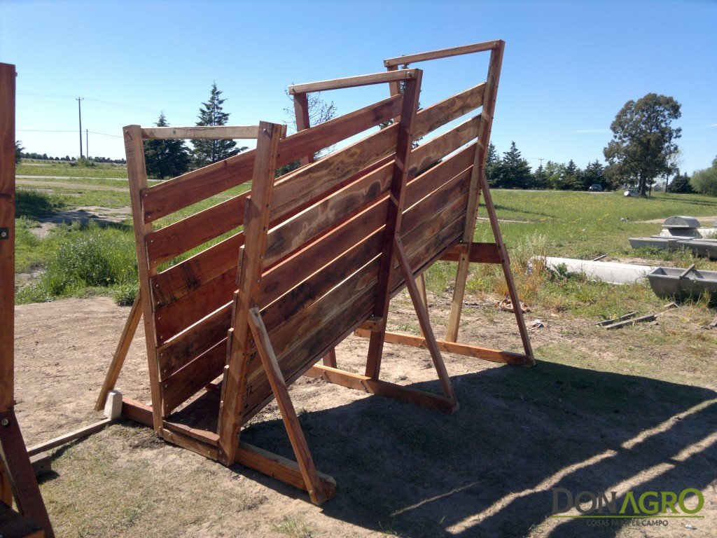 Cargador Fijo 4mts de Madera Dura Reforzado 