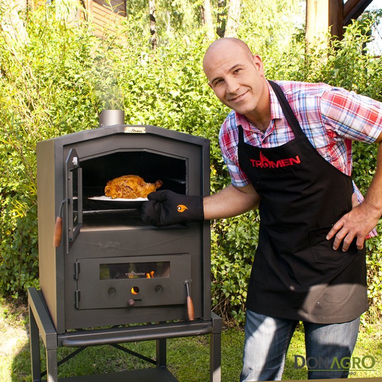 Horno a leña Tromen TRH de Pie