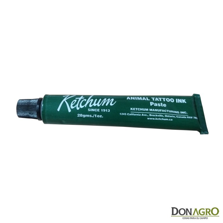 Pasta Tinta para Tatuar Animales Ketchum 30g