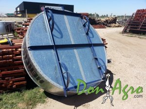 Bebedero Circular Galvanizado 2000 Lts