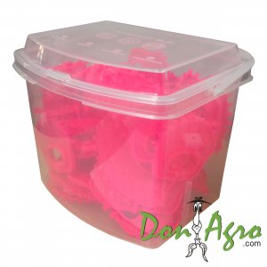 Destetador Plastico Rosa