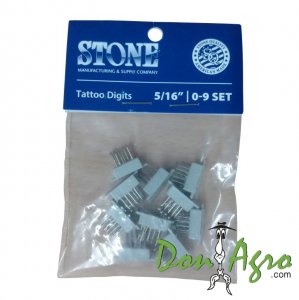 Numero para pinza para tatuar Stone 5/16