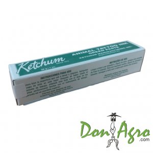 Pasta Tinta para Tatuar Animales Ketchum 30g