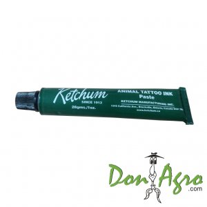 Pasta Tinta para Tatuar Animales Ketchum 30g