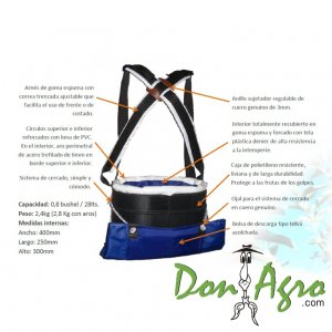 Recolector de frutas PVC