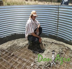 Tanque Australiano: Chapa Superpuesta por unidad